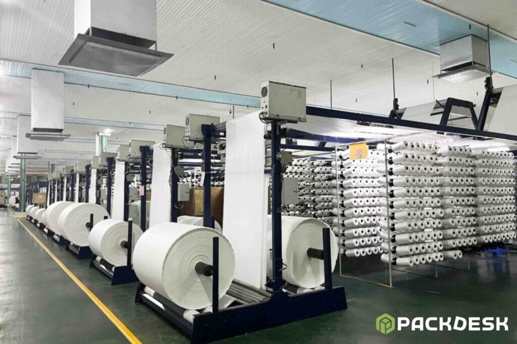 FIBC Making in Factory